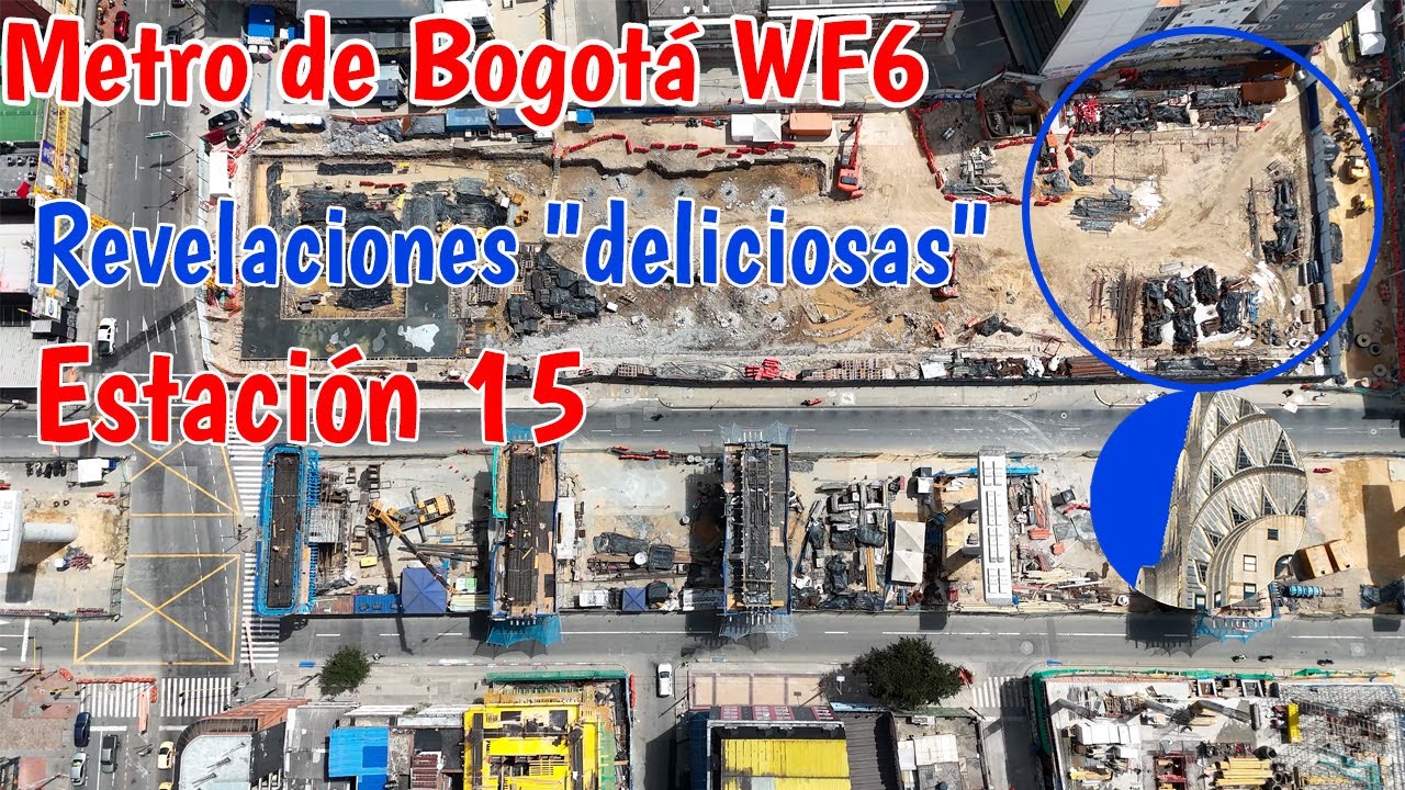 Por aire y tierra desde Marly hasta calle 57 Metro de Bogot&aacute; WF6
