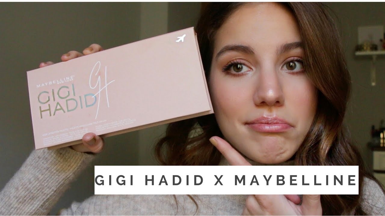 İLK DEFA DENİYORUM! | GIGI HADID X MAYBELLINE JETSETTER PALET İLE MAKYAJ & SÜRPRİZ Çekiliş!