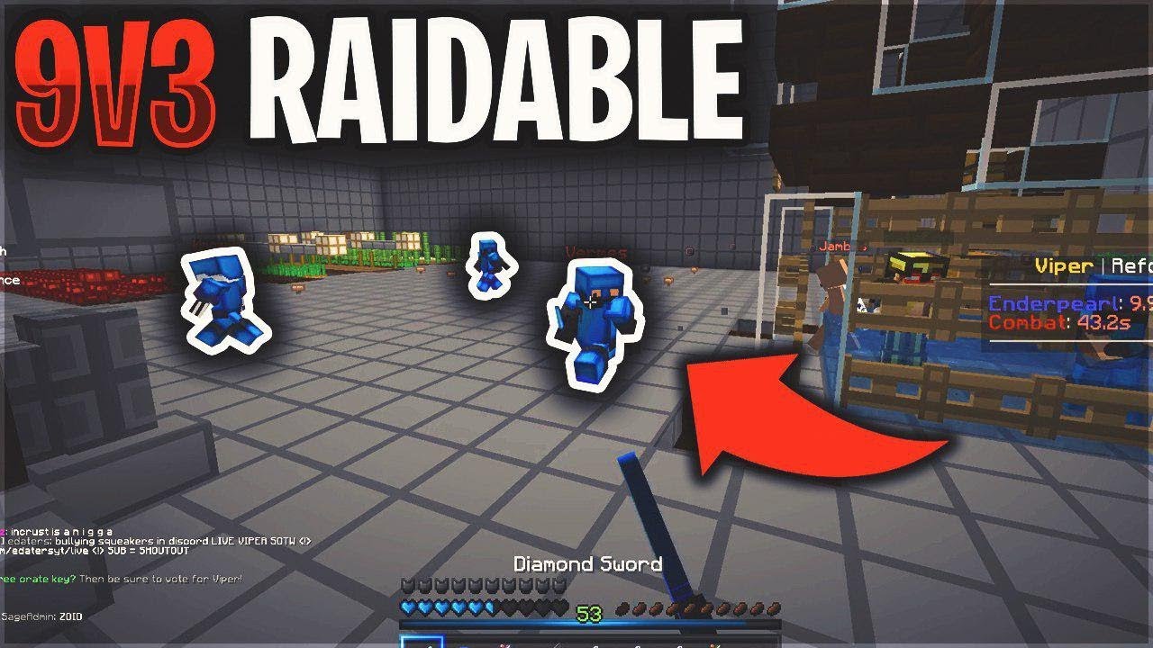 FIGHTING A 9 VS. 3 and MAKING THEM RAIDABLE... *INSANE* - Rush SOTW Finale | Minecraft HCF