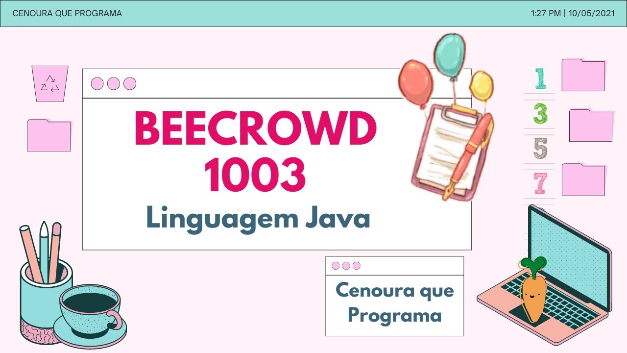 Beecrowd - URI - 1003 - Soma Simples - Linguagem Java