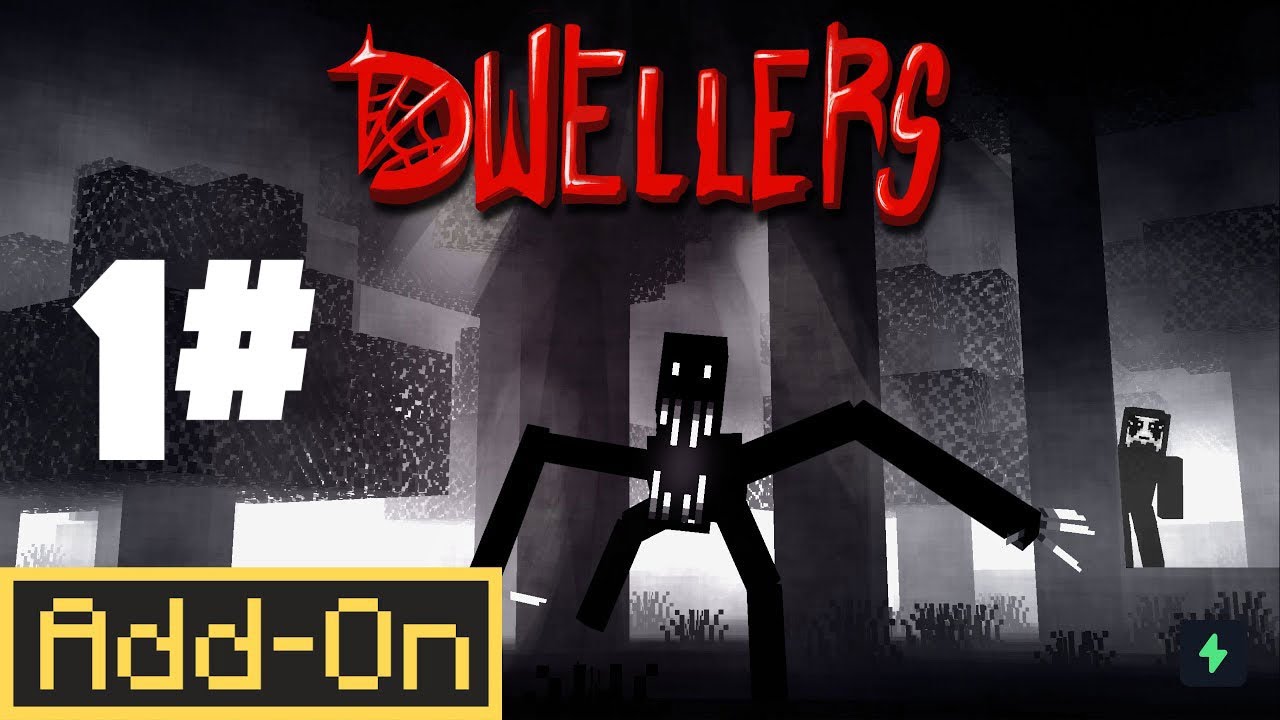 Minecraft ale testuje dodatek dwellers horror strach 😬😬😬