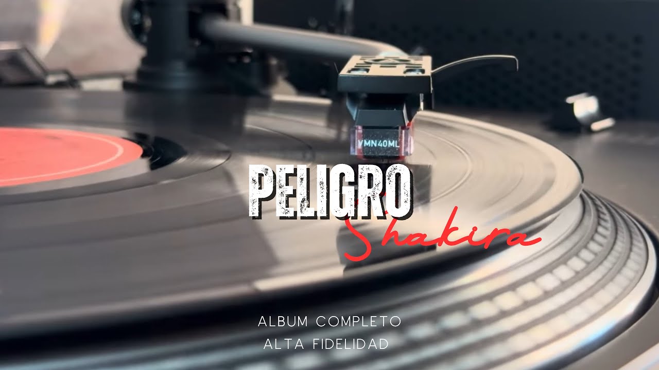 Shakira – Peligro (Vinilo Original de 1993 | Grabación Profesional en Alta Fidelidad) AT-VM540ML 