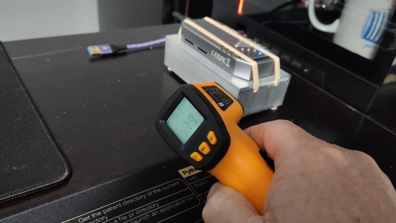 S15E47 EXPERIMENTAL - A Not So Serious Redesign of an MAIWO 40Gbps NVMe Enclosure to Control Heat