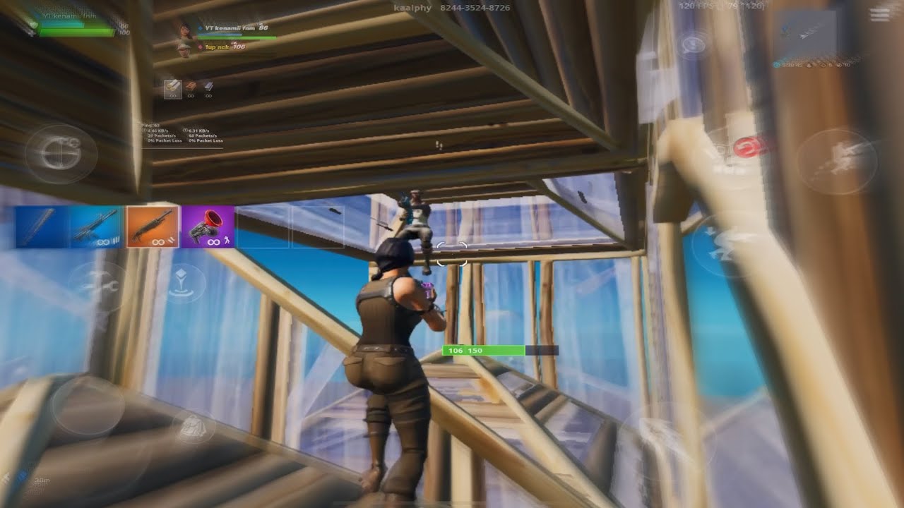 Fortnite Mobile Highlights 6 (120 FPS iPad Pro)
