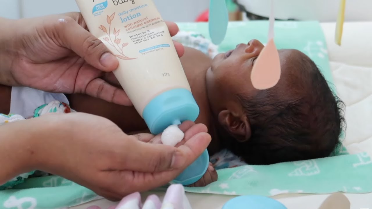Sameera's Everyday Baby Skin Care Routine For Her Babies With Aveeno Baby!