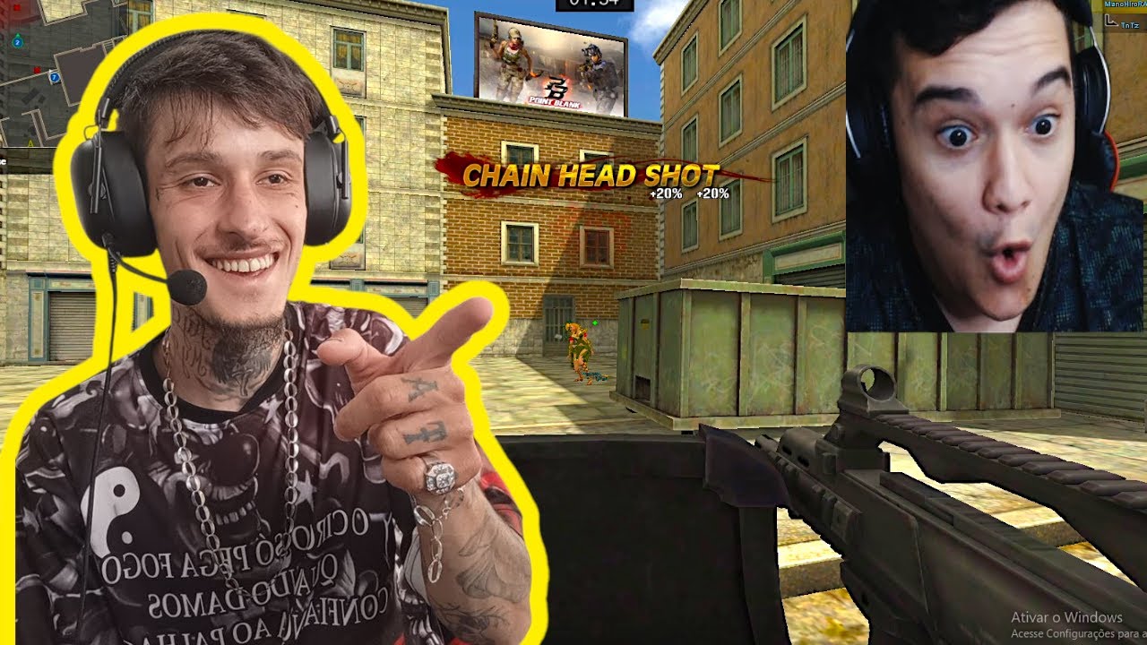 TESTANDO O ESCUDO TÁTICO COM O MALIGNY NO POINT BLANK (ou quase)