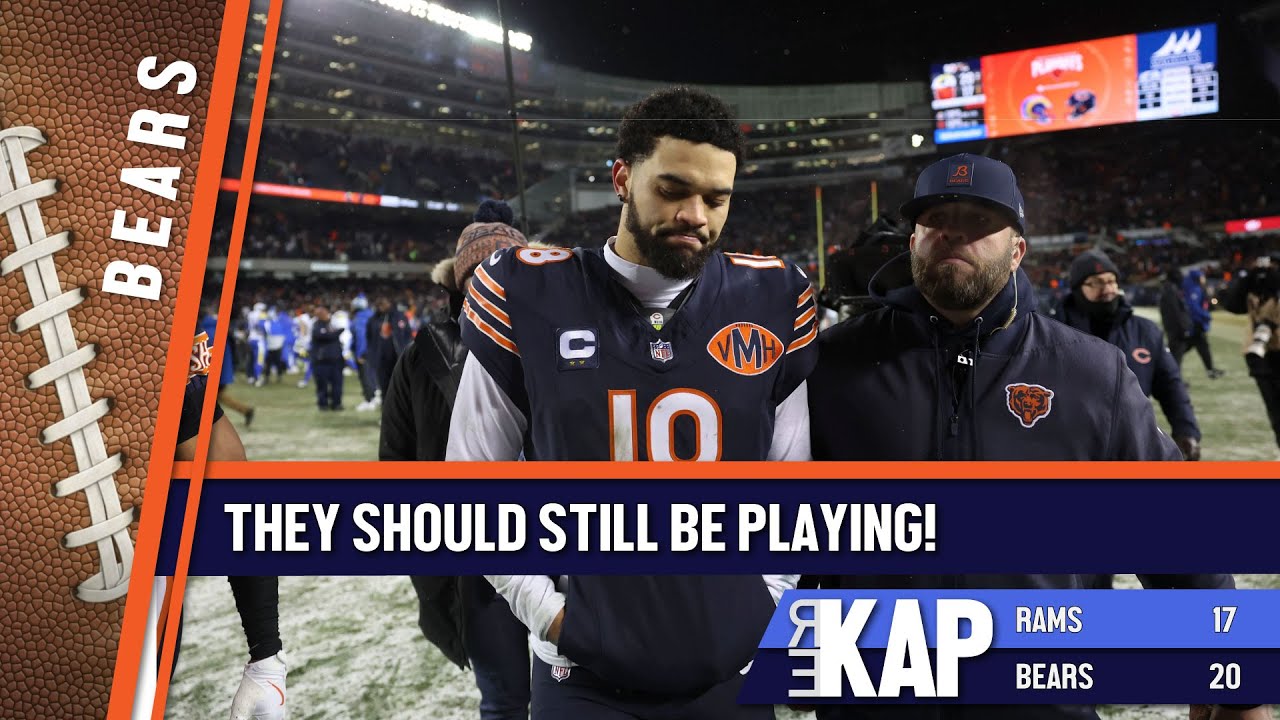 REKAP: 🏈 Chicago Bears przegrywają z LA Rams 20-17 w rundzie dywizyjnej. &bdquo;Powinni nadal grać!&rdquo;