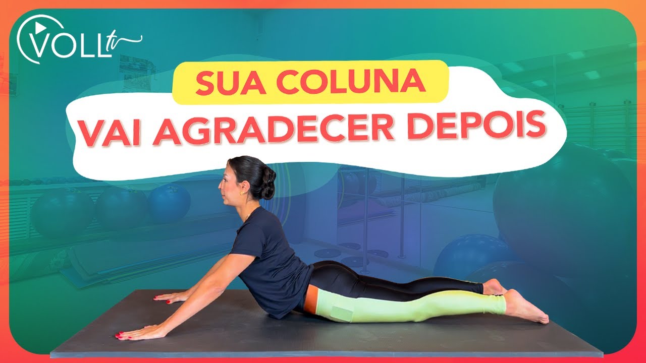 5 exercícios para pacientes com artrose na coluna