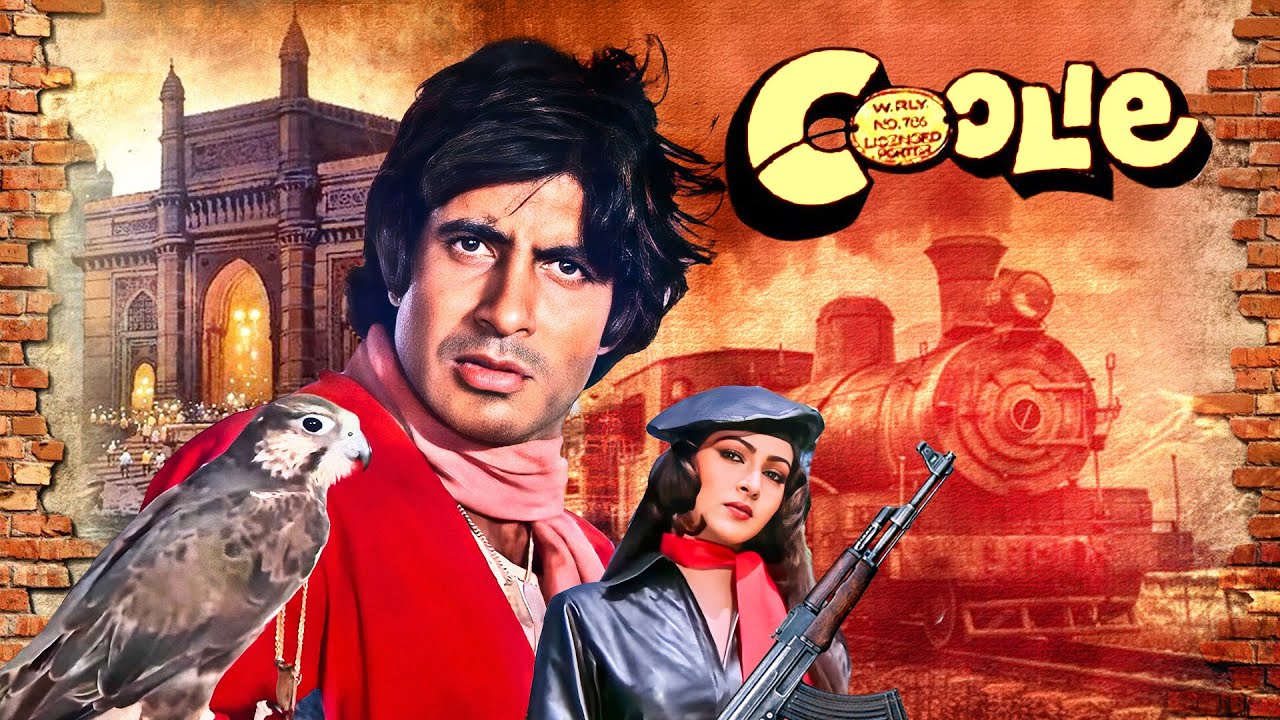 Mujhe Pine Ka Shauk Nahi - Coolie 1983 Hindi Full Movie With English Subtitle - Amitabh Bachchan