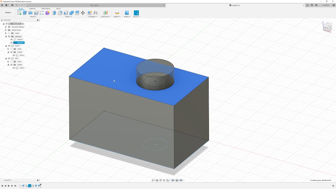 Fusion 360 - Bodies, Components and Assemblies