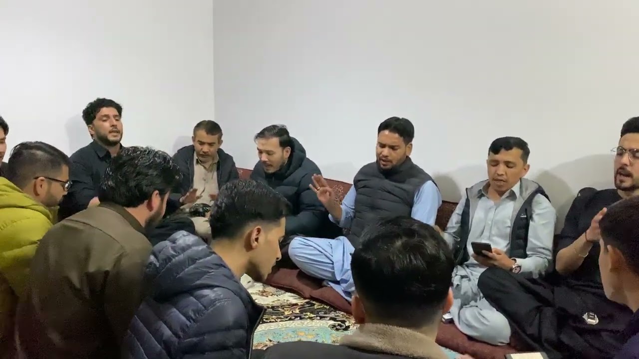 Imshab azadaran abul Hasan ba kofa mehman asta daste Monin abad noha rehearsal 