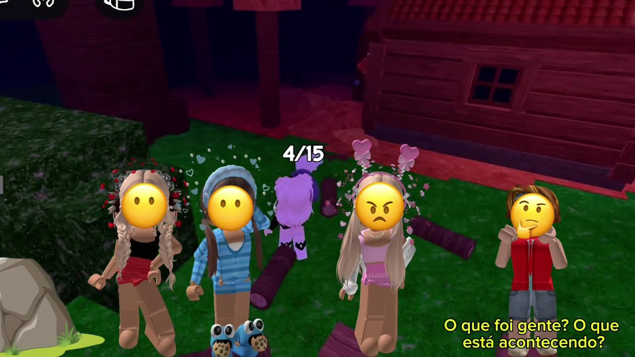 As meninas malvadas que espiavam o menino no banheiro - História Roblox