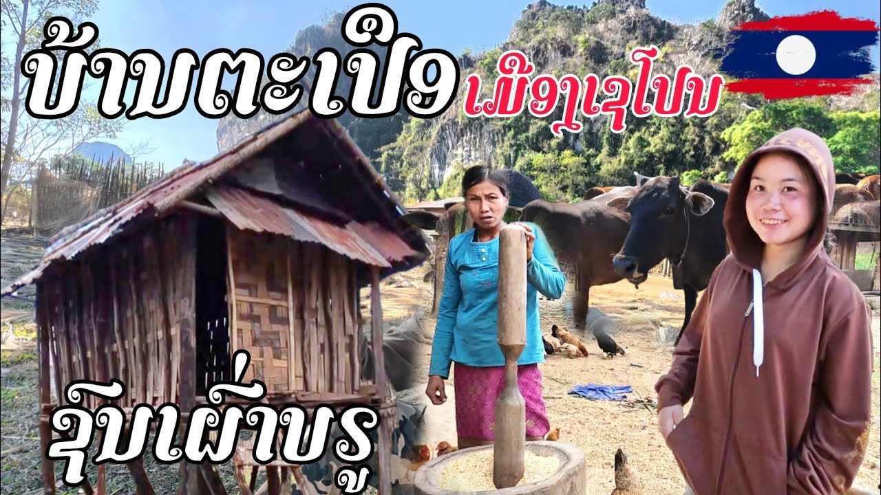 ตามติดวิถีชีวิตชนเผ่าบลูทีาชนบทห่างไกลความเจริญขอบเขตเมืองเซโปน