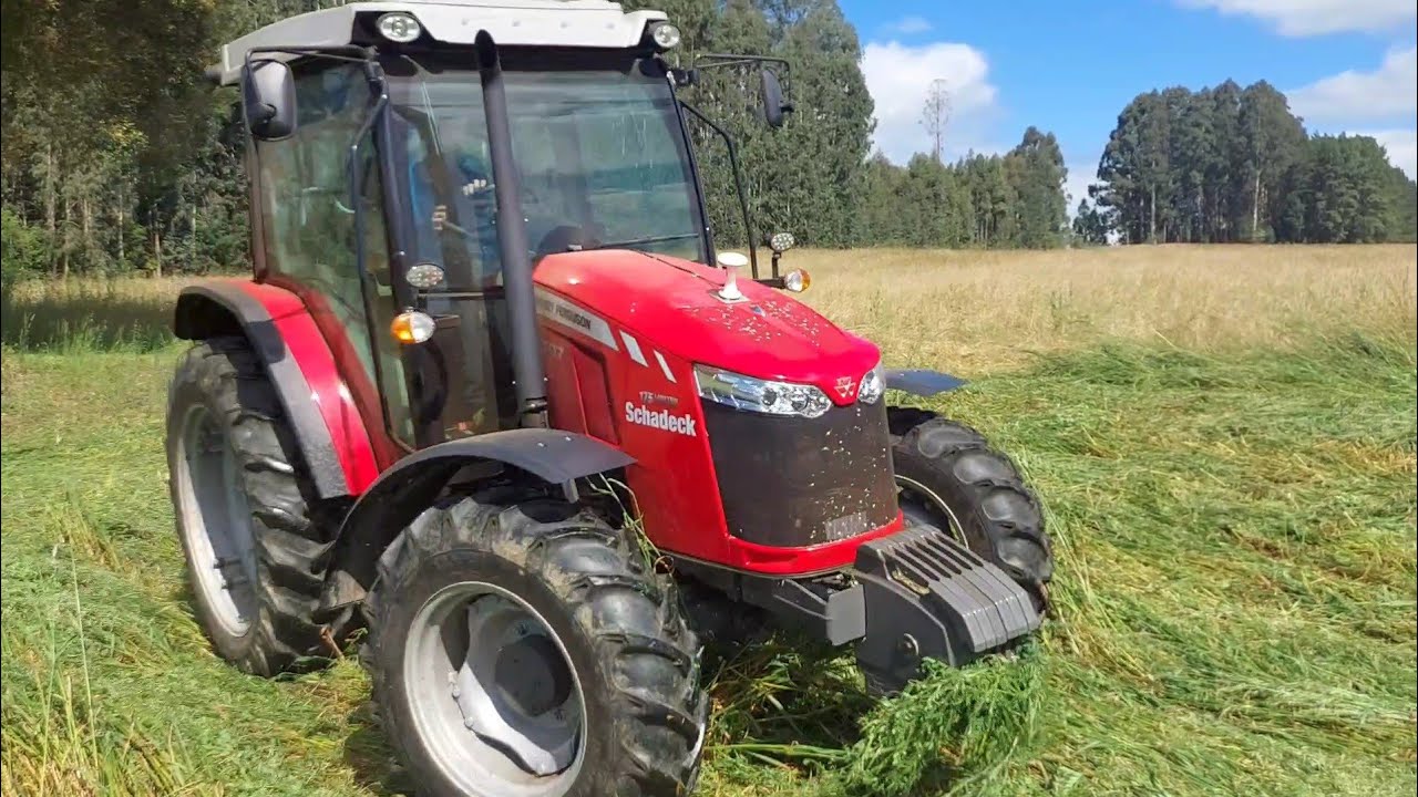 MASSEY FERGUSON 4707 TOMBANDO PALHADA VERDE