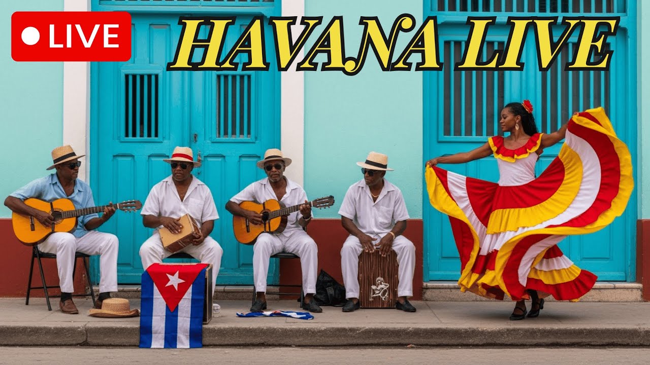 Romantic Cuba LIVE | Bolero Guitar, Son Cubano & Salsa Classics