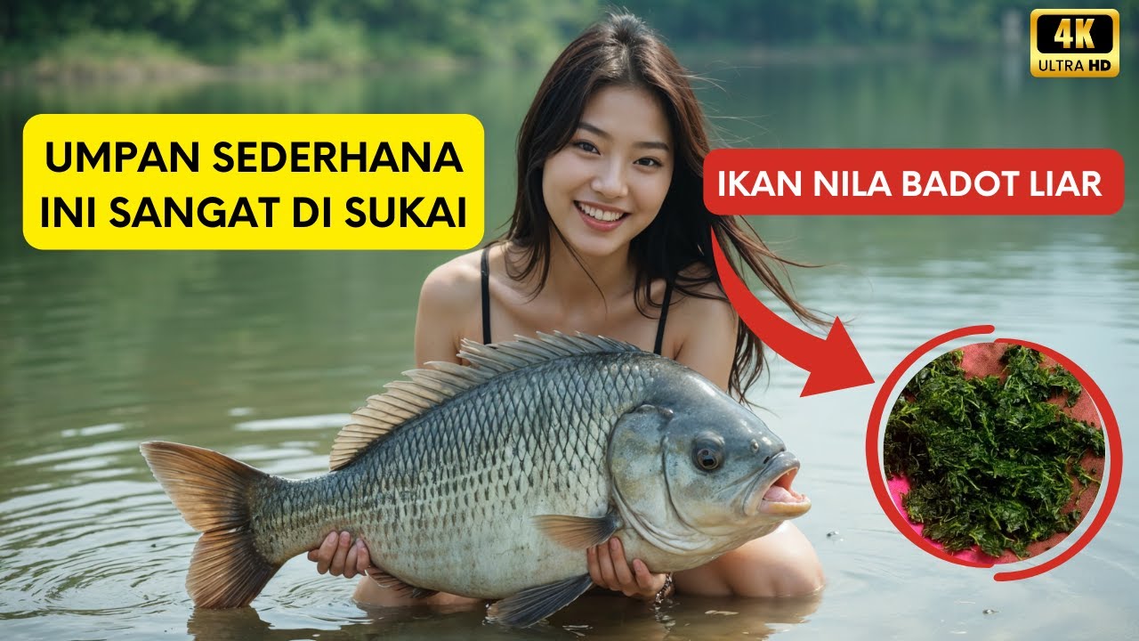 Rahasia Umpan Jitu untuk Nila Liar yang Susah Makan! Terbukti Ampuh 🔥