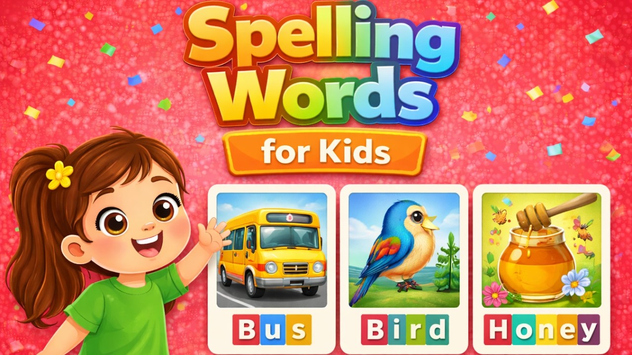 Научитесь писать слова из 3, 4, 5 и 6 букв | Обучение правописанию с помощью Spelling Words для д...