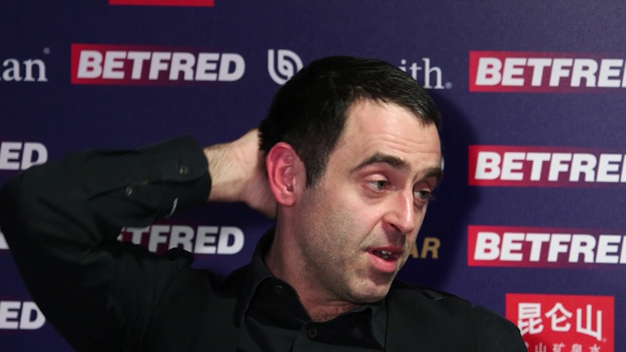 Watch the full Ronnie O'Sullivan press conference Betfred World Snooker Championship 2018
