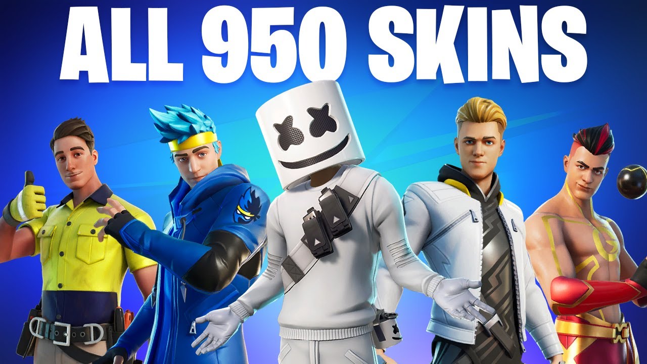 FORTNITE ALL SKINS (All 15 Season Skins)