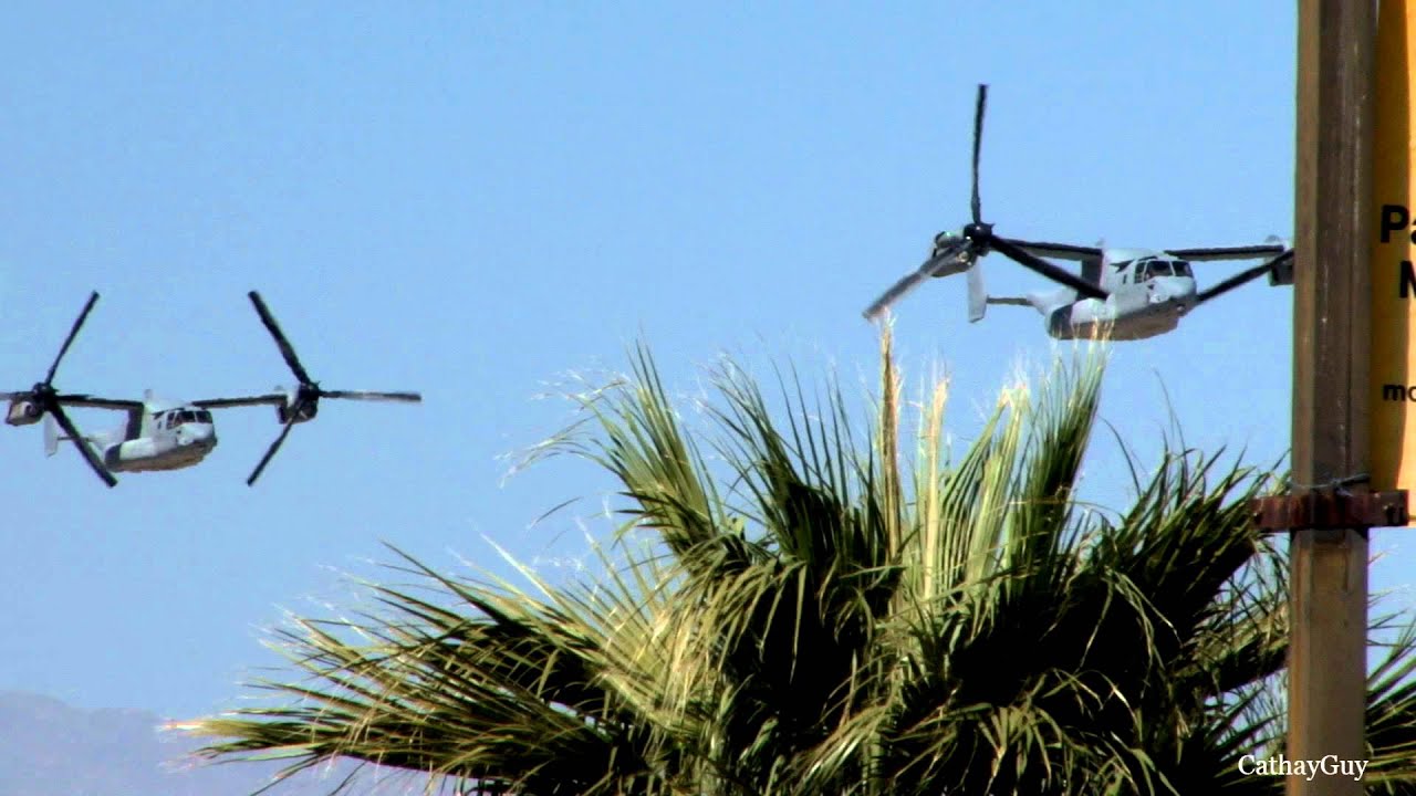 V-22 Osprey Fly By