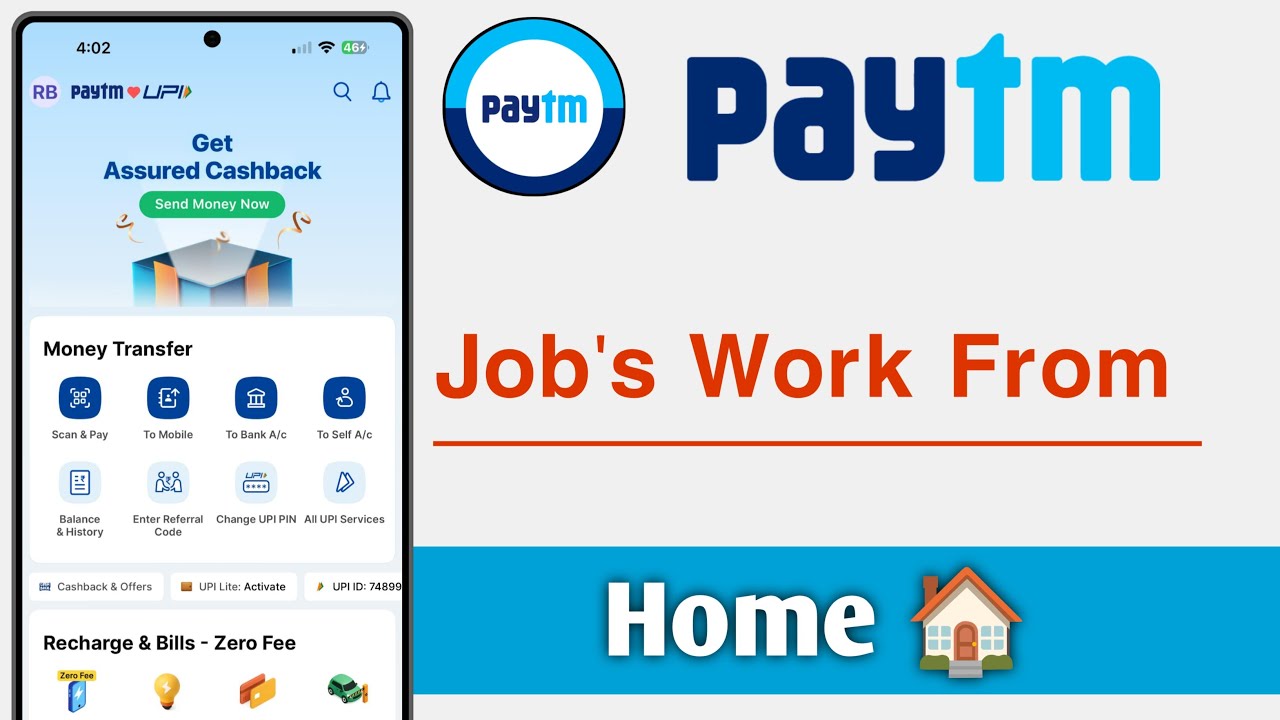 Paytm Jobs Work From Home