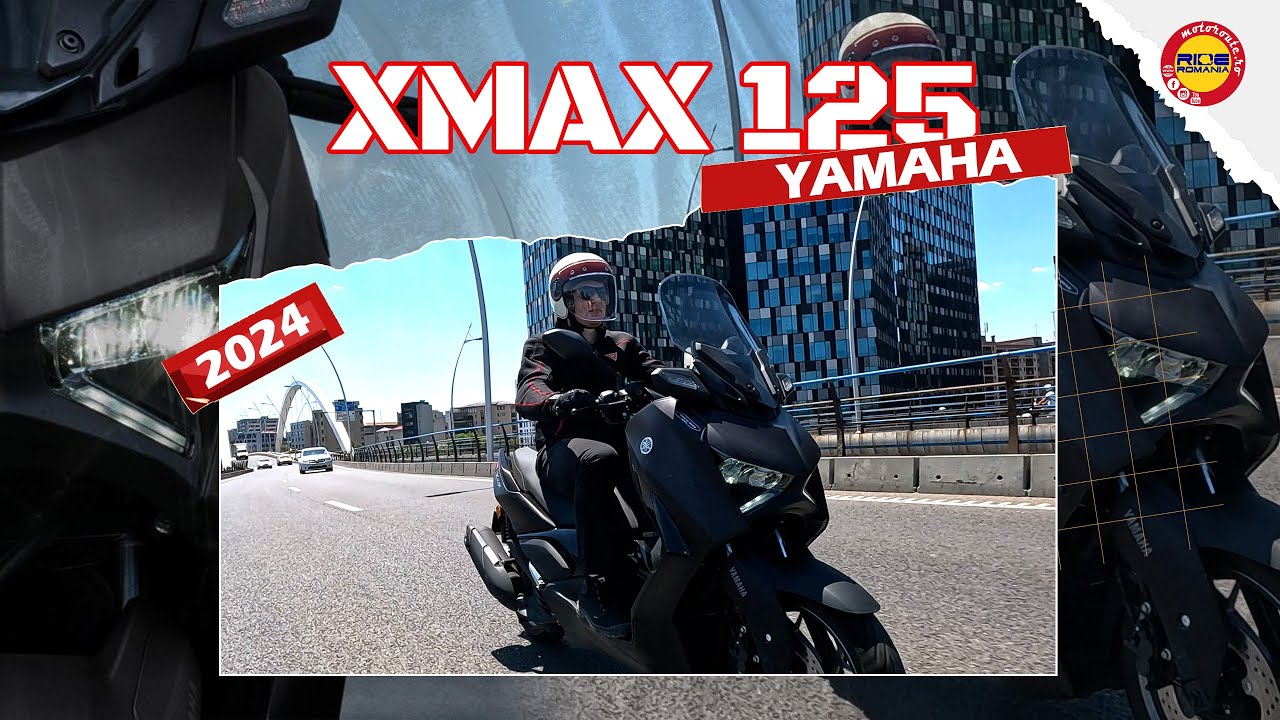 Scuter cu B-ul: Test Yamaha XMAX 125 2024