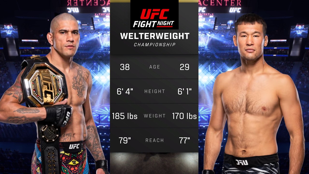 Alex Pereira vs Shavkat Rakhmonov Full Fight - UFC 5 Fight Night