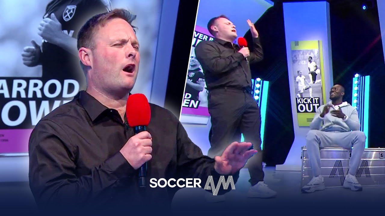 Tubes Performs Iconic Rap On Final Soccer AM 🙌
