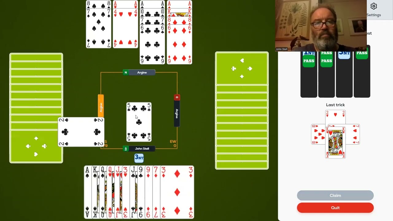Funbridge IMPS - 10 hand Tournament (Milan Macura) - 30th April 2025