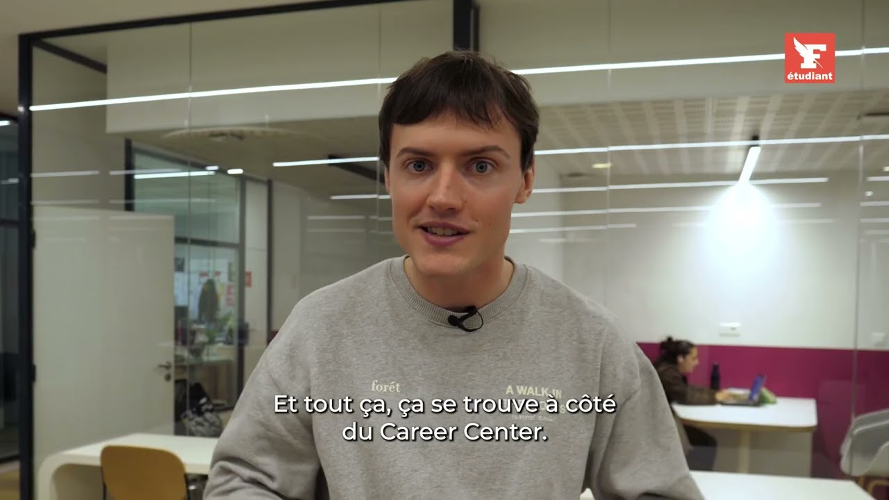 Viens découvrir le campus de l’EDHEC à Lille avec Arthur !