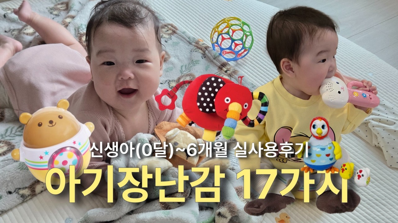 출산준비 아기 장난감 어떤걸 미리 준비해둘까? | 국민육아템 리뷰