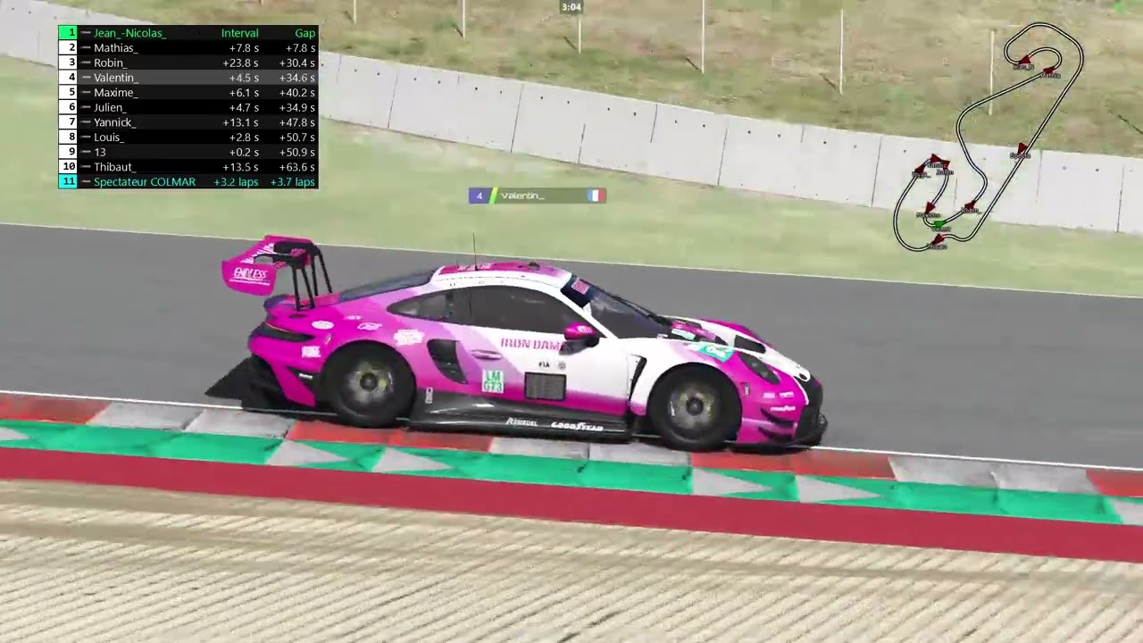 Legend Track x Pegasus x Take Your Gloves Course 3 Manche 2 - Porsche 992 GT3R Barcelone