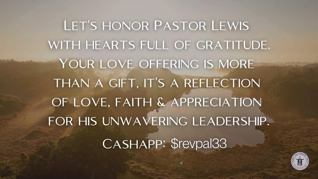 Morning Meditation, Pastor Phil Lewis