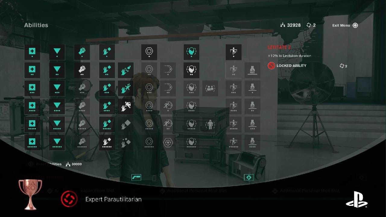 Control Ultimate Edition (PS5): Expert Parautilitarian Trophy