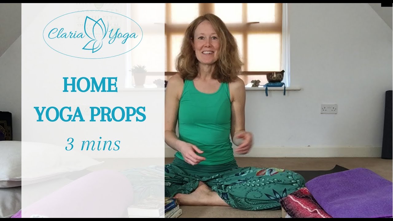 Making your yoga props from items around your home | 3 minutes