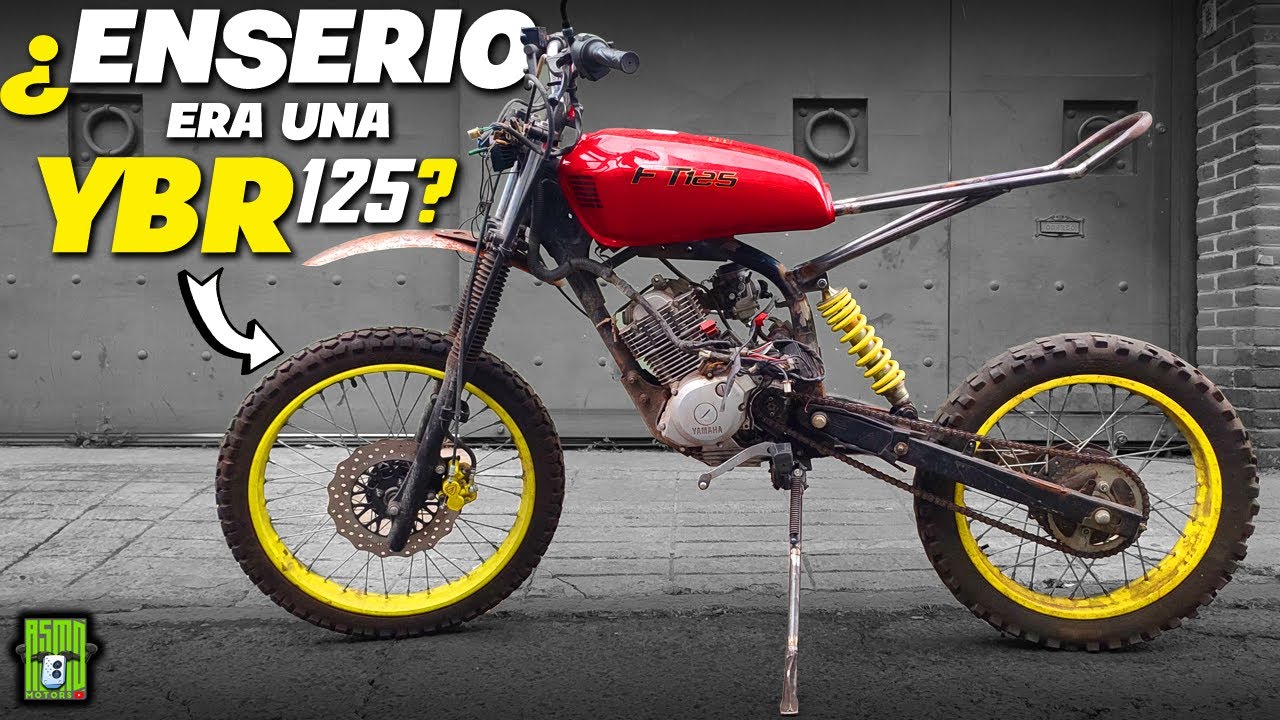 SE VE INCREIBLE😍🔥 | CREAMOS EL CHASIS Y ADAPTAMOS UN NUEVO TANQUE A LA YAMAHA 125 | ASMD MOTORS