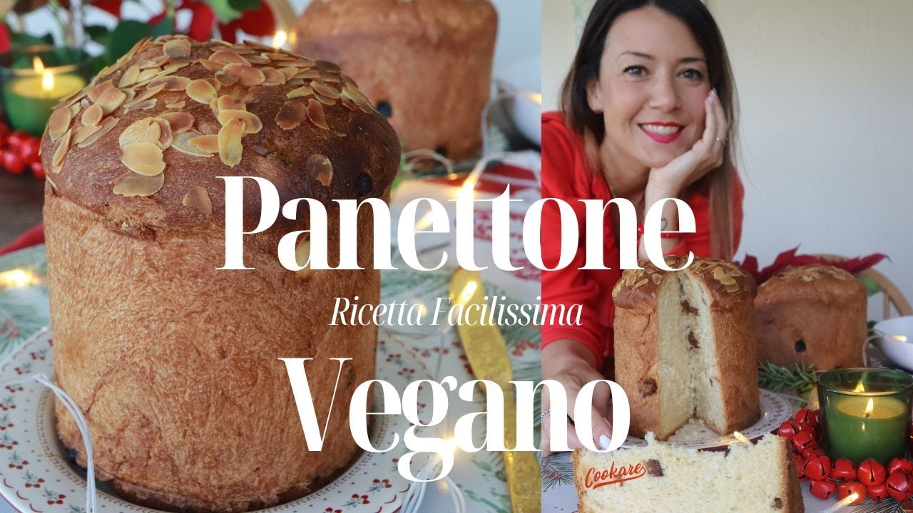 Come fare il panettone vegano! Ricetta FACILISSIMA E INFALLIBILE! Dolce di Natale Vegano