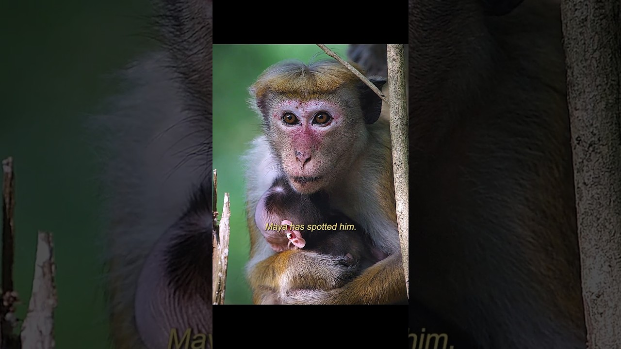 A monkey soap opera:who's the Daddy? #wildlife #animals #shorts #monkey #nature #daddy #video
