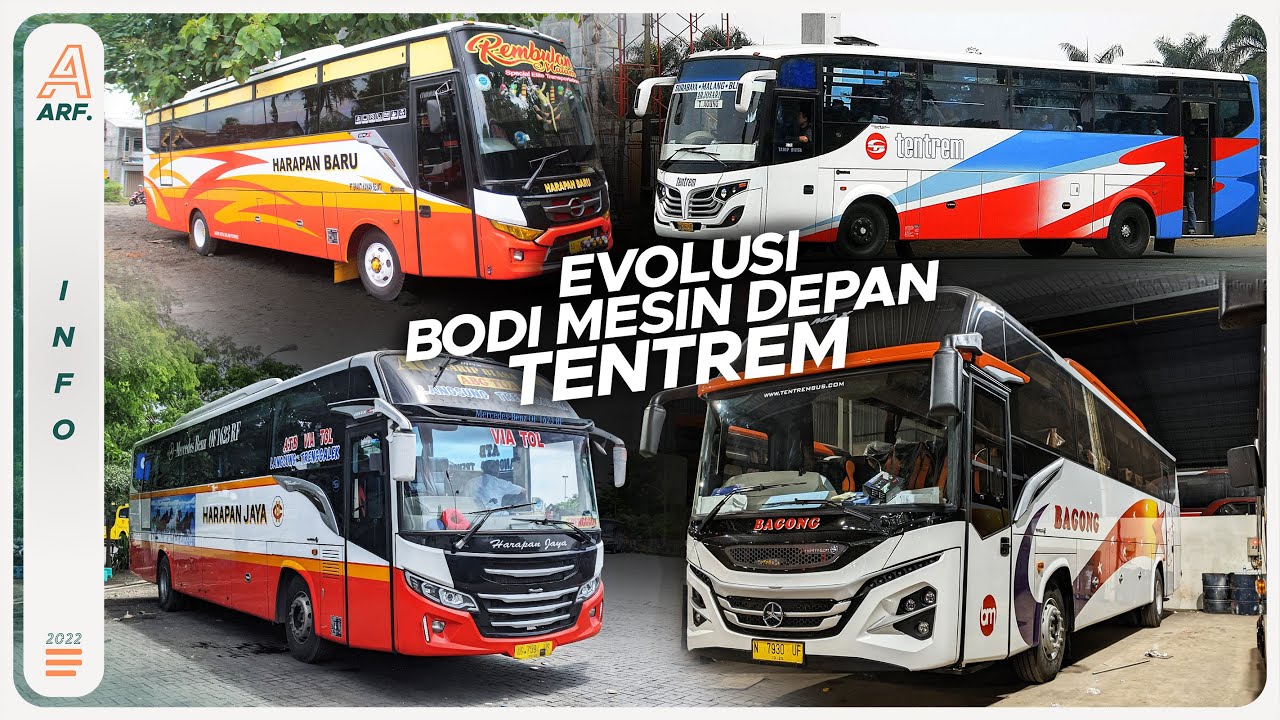 KAROSERI TENTREM JAGONYA BODI BUS BERMESIN DEPAN