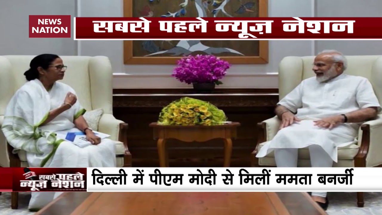 West Bengal CM Mamata Banerjee Meets PM Modi In Delhi