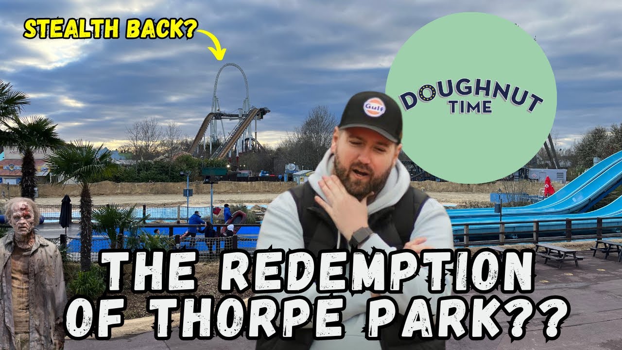 The Redemption Of Thorpe Park? | A Week Later, Rides Open, Actors in TWD & Doughnut Time!