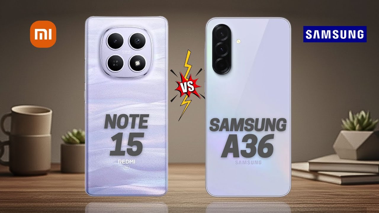 Redmi Note 15 vs Samsung A36  Full comparison ⚡Which one is Best