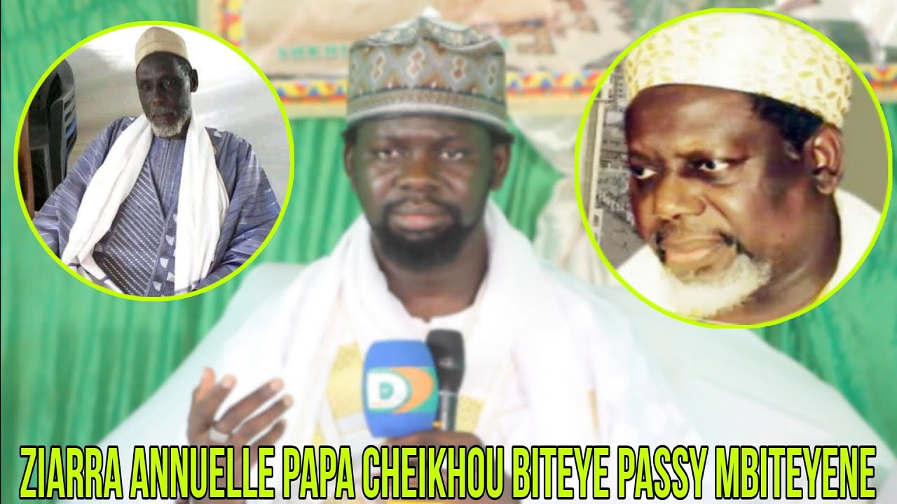 Conférence Cheikh Ahmed Cissé ibn Imam Assane Ziarra annuelle papa cheikhou Biteye 21/06/ 2024