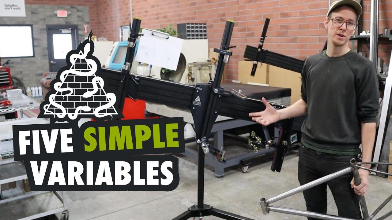 Set Up On The Cobra Creator Framebuilding Fixture