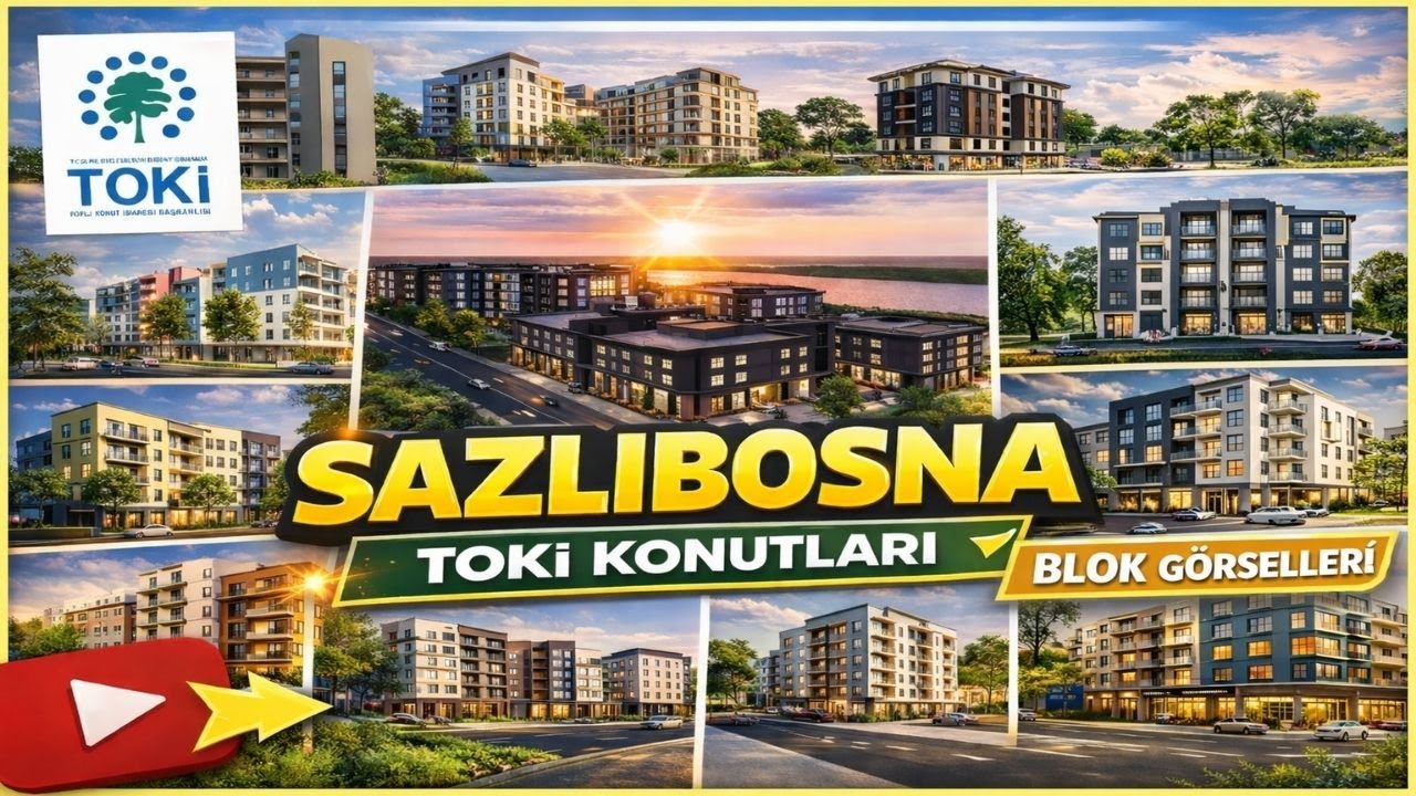 Toki 250.000 Konut Mimari Yapıları İstanbul Konut Projeleri Sazlıbosna Arnavutköy 