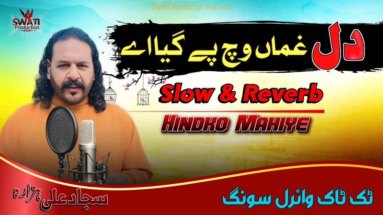 Dil Ghaman Vich Py Gia Ay | Sajjad Ali Hazara | Slow & Reverb | Heart Touching Sad Song 2025