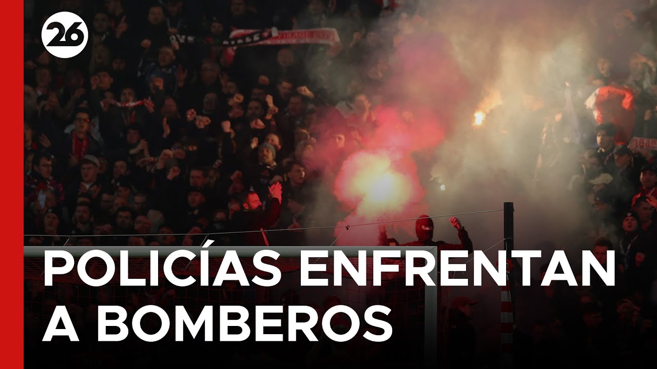 🇫🇷 FRANCIA REPRIME BOMBEROS | Graves incidentes y uso de gas lacrimógeno en el norte de Francia