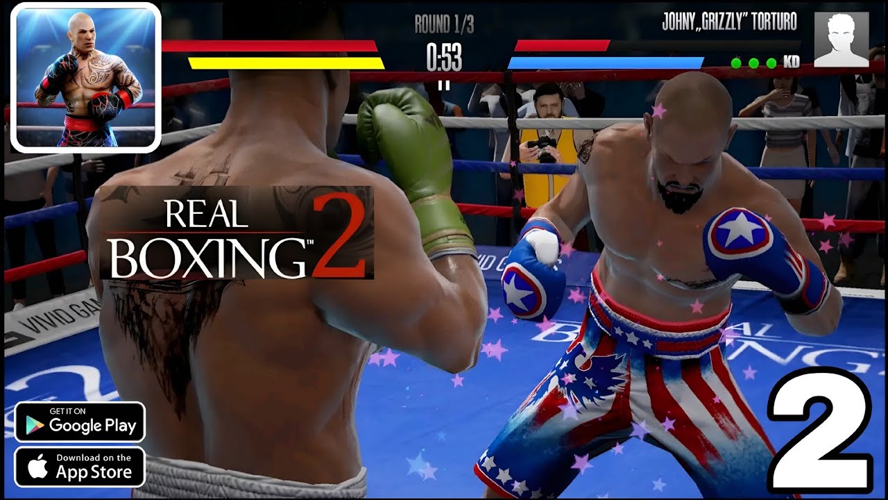 Real Boxing 2 Gameplay Walkthrough Part 2 ( ios, Android )