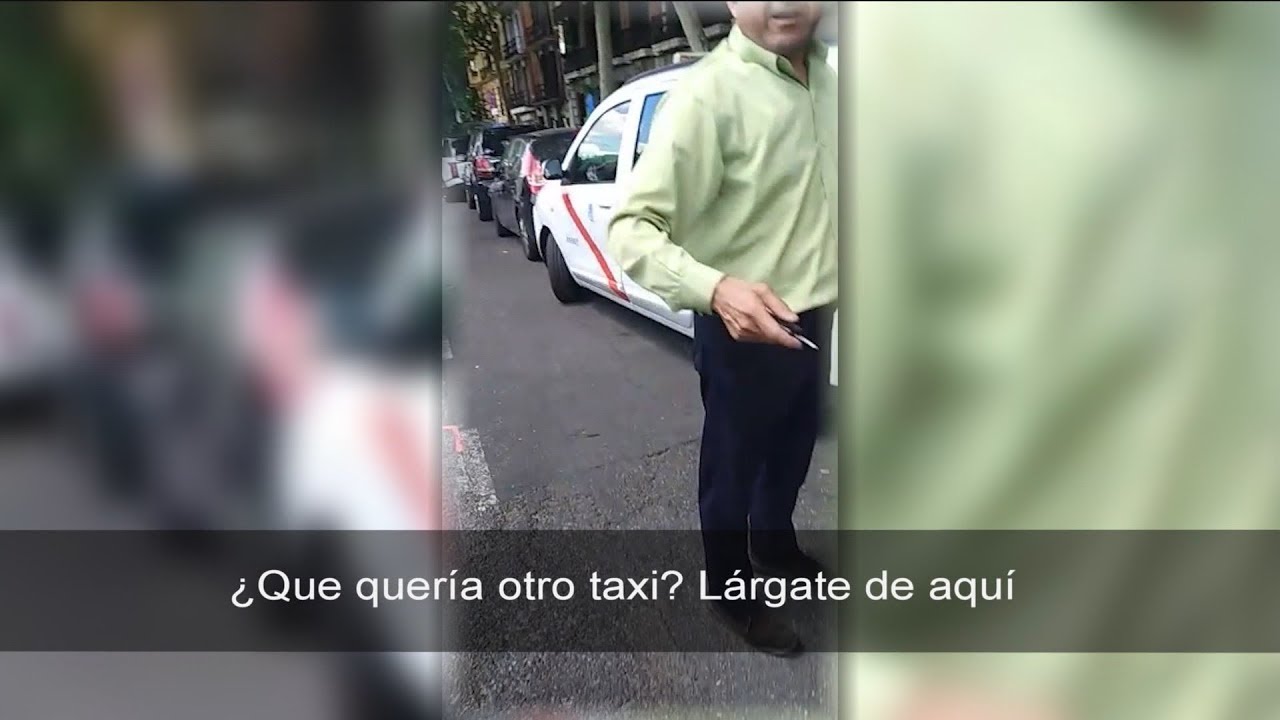 A la caza de taxistas 'pirata' en el aeropuerto de Barajas
