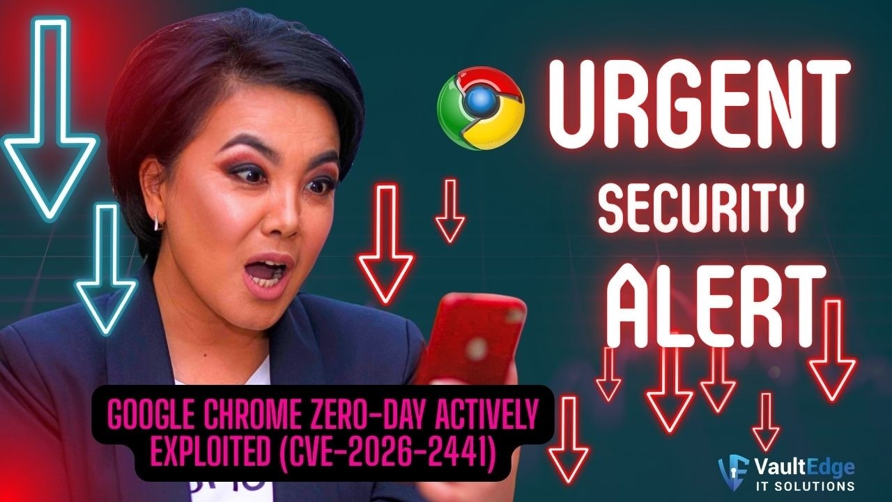🚨 Chrome Zero-Day Actively Exploited | CVE-2026-2441 Security Alert | Update Immediately